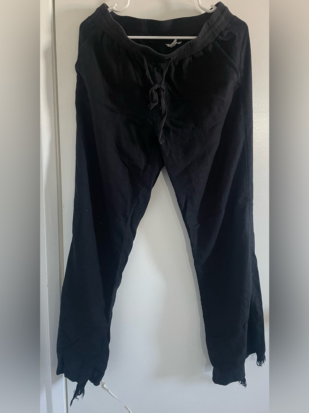 Caslon Women's Black Drawstring Pants Casual Everyday Fit Size Small